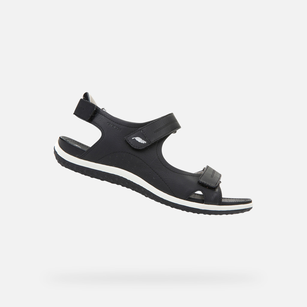 Geox sandal vega mujer D52R6A000EKC9997 Sandalias con correa