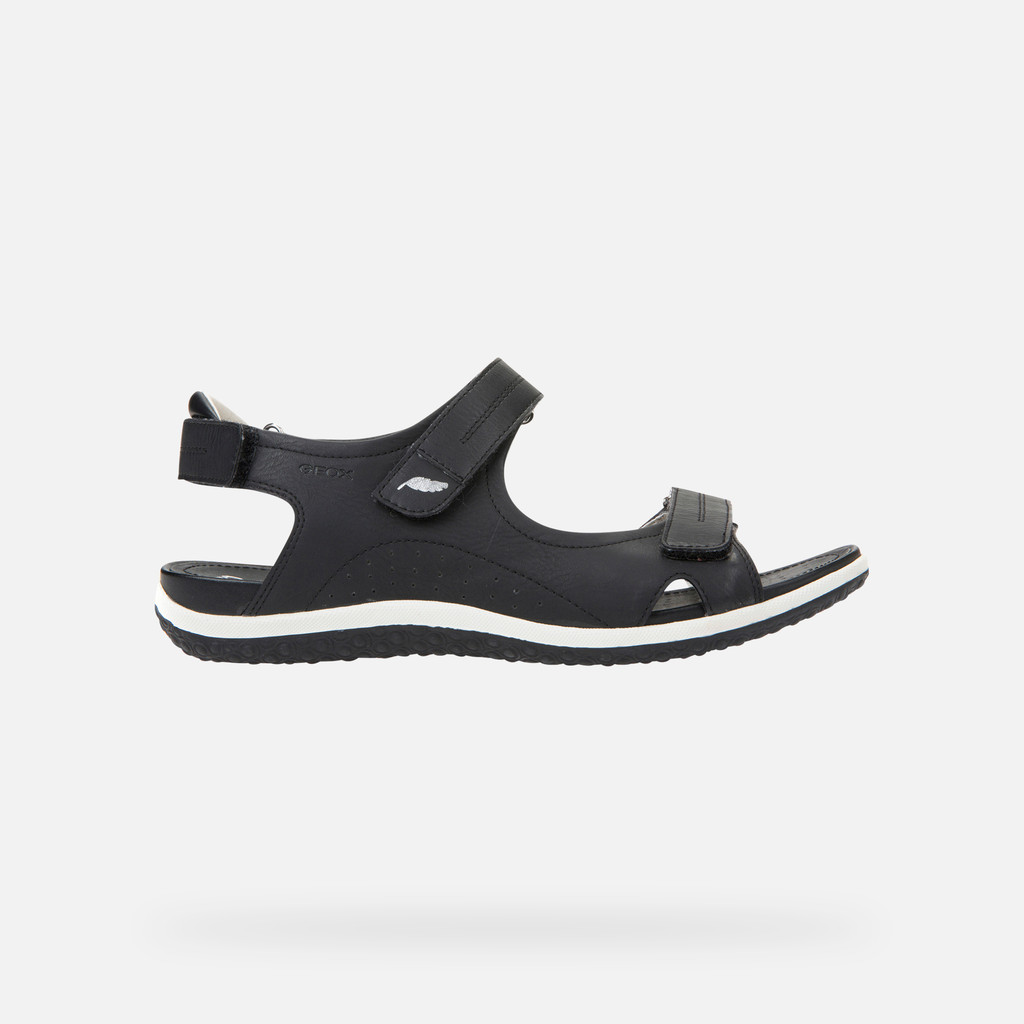 Geox sandal vega mujer D52R6A000EKC9997 Sandalias con correa En oferta