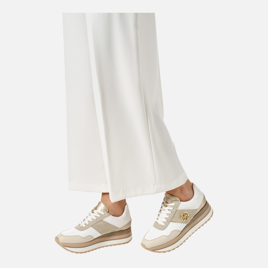Geox new kency mujer D55MZA08522C1ZH6 Zapatillas de cuña Gran oferta