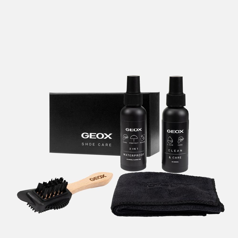 Geox kit completo para el cuidado del calzado PYGCAR90000CXXXX Kit limpieza zapatos Liquidación