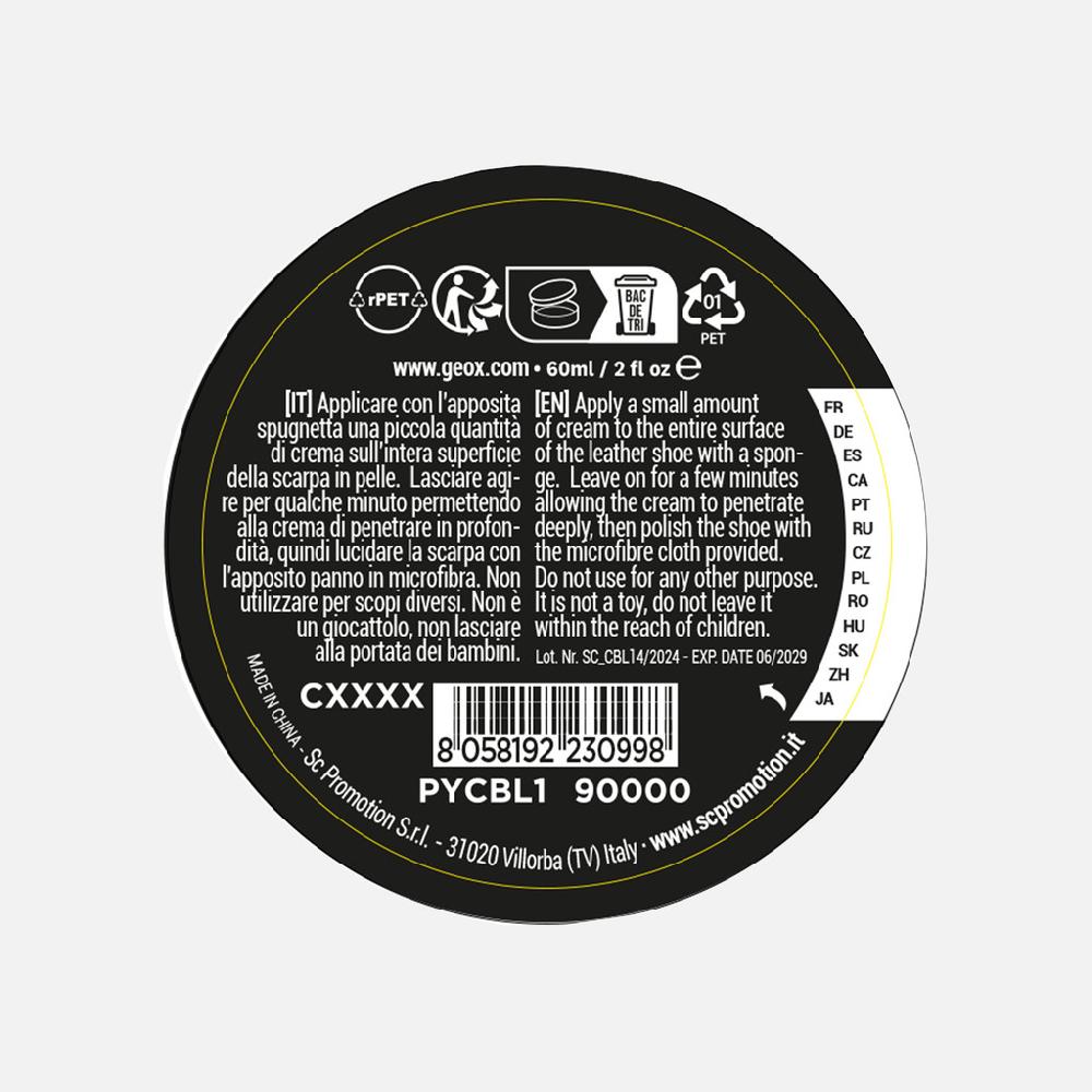 Geox 1 crema negra PYCBL190000CXXXX Betún zapatos Rebajas online