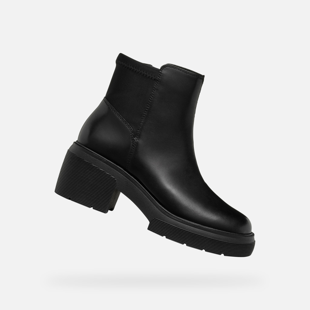 Geox spherica ec15 mujer D46WWA04315C9999 Botines tacón medio