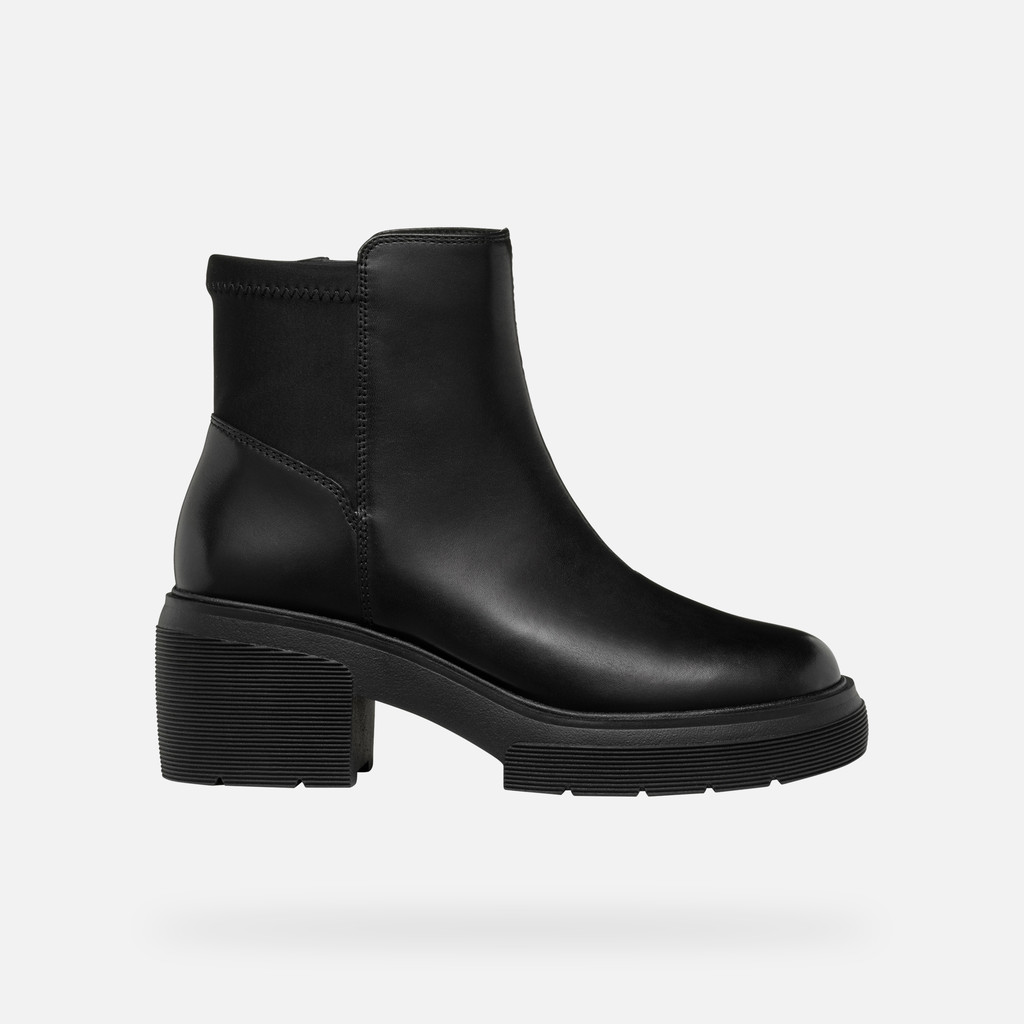 Geox spherica ec15 mujer D46WWA04315C9999 Botines tacón medio Limitado a 3 días