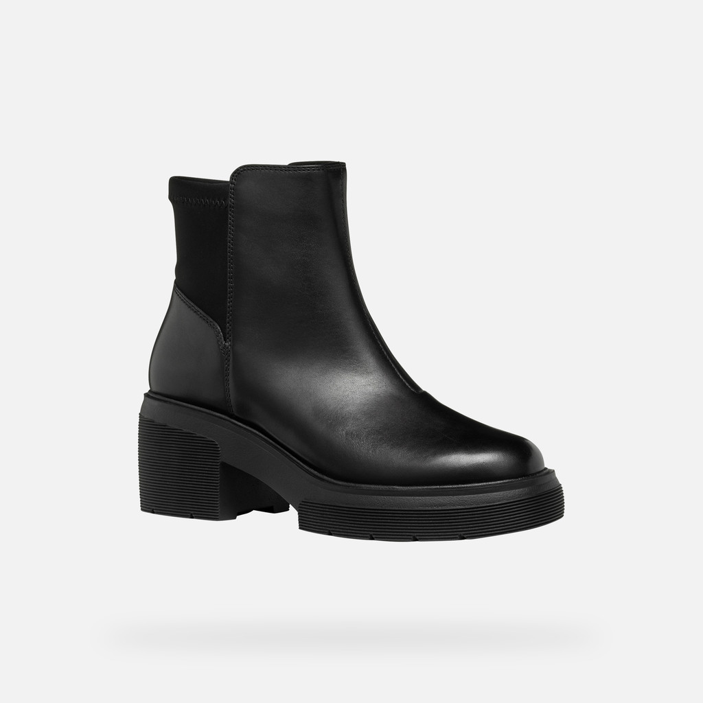 Geox spherica ec15 mujer D46WWA04315C9999 Botines tacón medio Limitado a 3 días