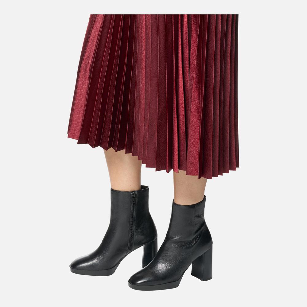 Geox teulada mujer D36VLC000TCC9999 Botines de tacón alto Oferta exclusiva