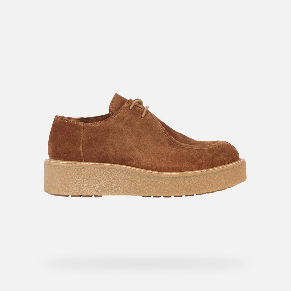 Geox elidea mujer D36VED00022CD500 Zapatos de ante Ofertas de temporada