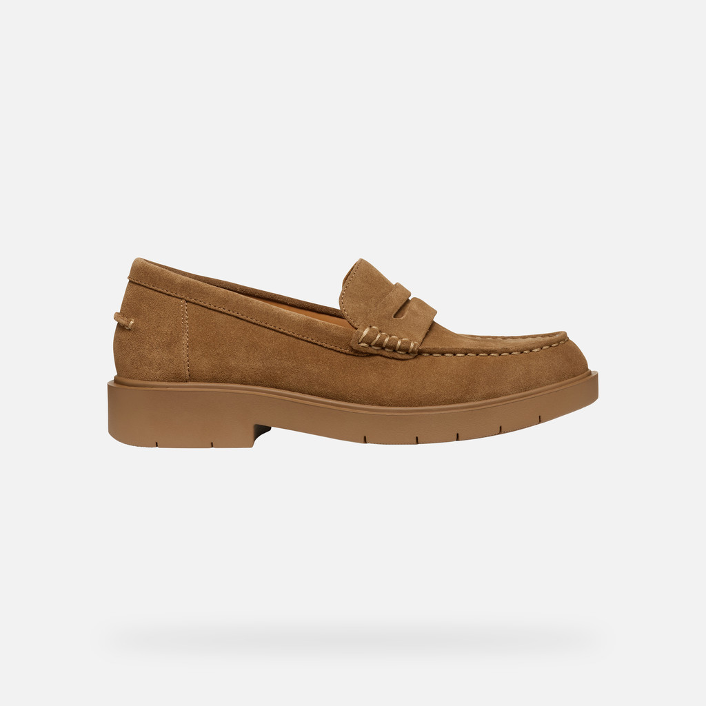 Geox spherica ec1 mujer D25QRA00022C6372 Mocasines de ante Ofertas especiales