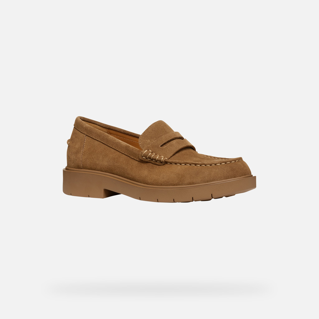 Geox spherica ec1 mujer D25QRA00022C6372 Mocasines de ante Ofertas especiales
