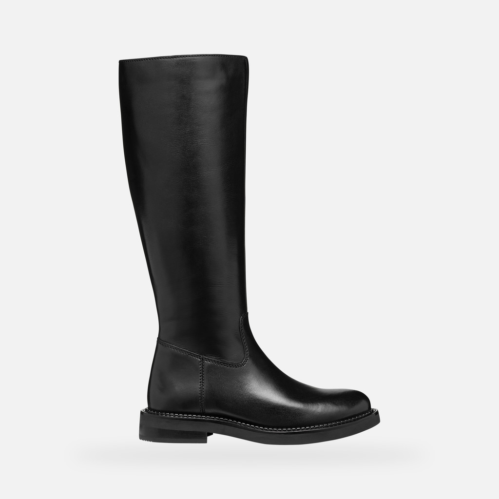 Geox serilda mujer D46WYA00043C9999 Botas de cuero