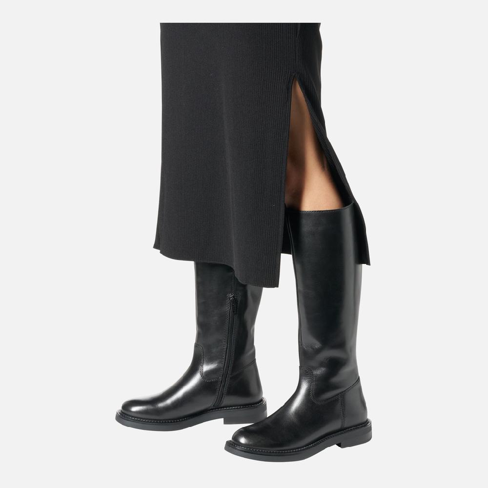 Geox serilda mujer D46WYA00043C9999 Botas de cuero Precio ultrabajo