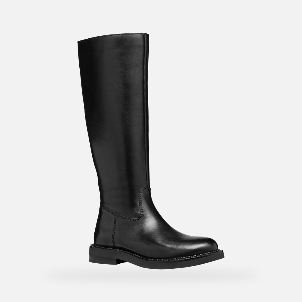 Geox serilda mujer D46WYA00043C9999 Botas de cuero Precio ultrabajo