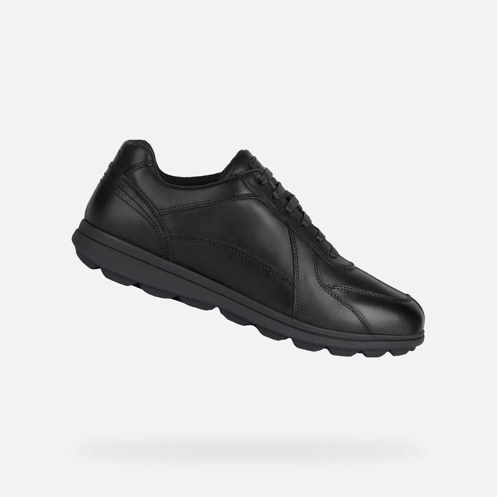 Geox spherica ec12 hombre U45GRA00043C9999 Zapatos de piel