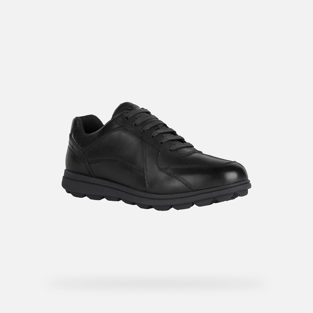 Geox spherica ec12 hombre U45GRA00043C9999 Zapatos de piel Envío gratis