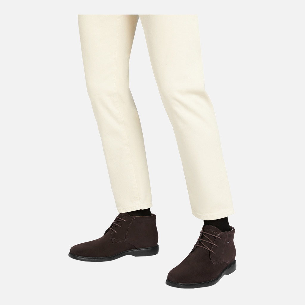 Geox brayden 2fit abx hombre U54N1D00022C6009 Zapatos de ante ÚLTIMAS EDICIONES