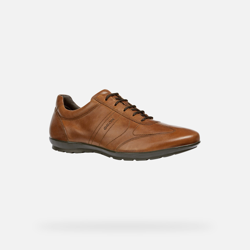 Geox symbol hombre U74A5B00043C6003 Zapatos de piel Superdescuento