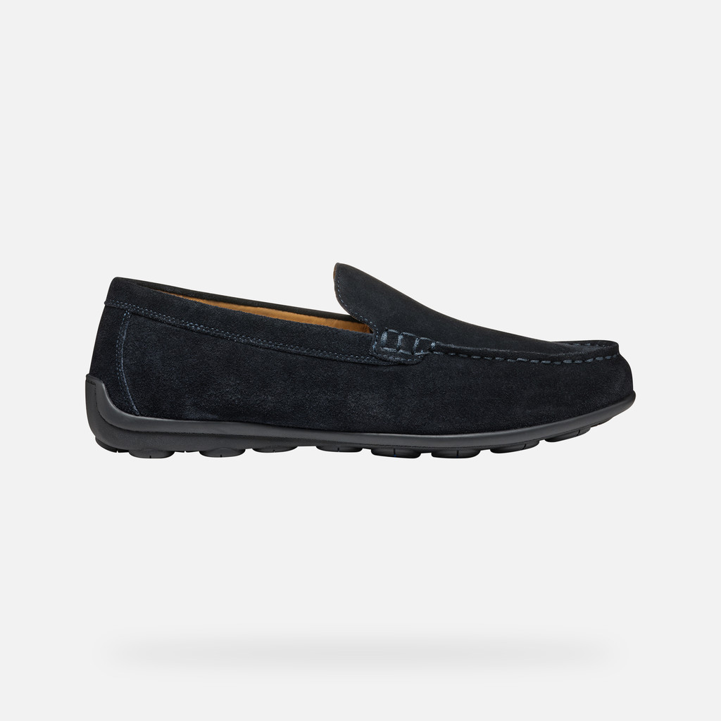 Geox spherica ec16 hombre U55HYA00022C4021 Mocasines de ante Liquidación