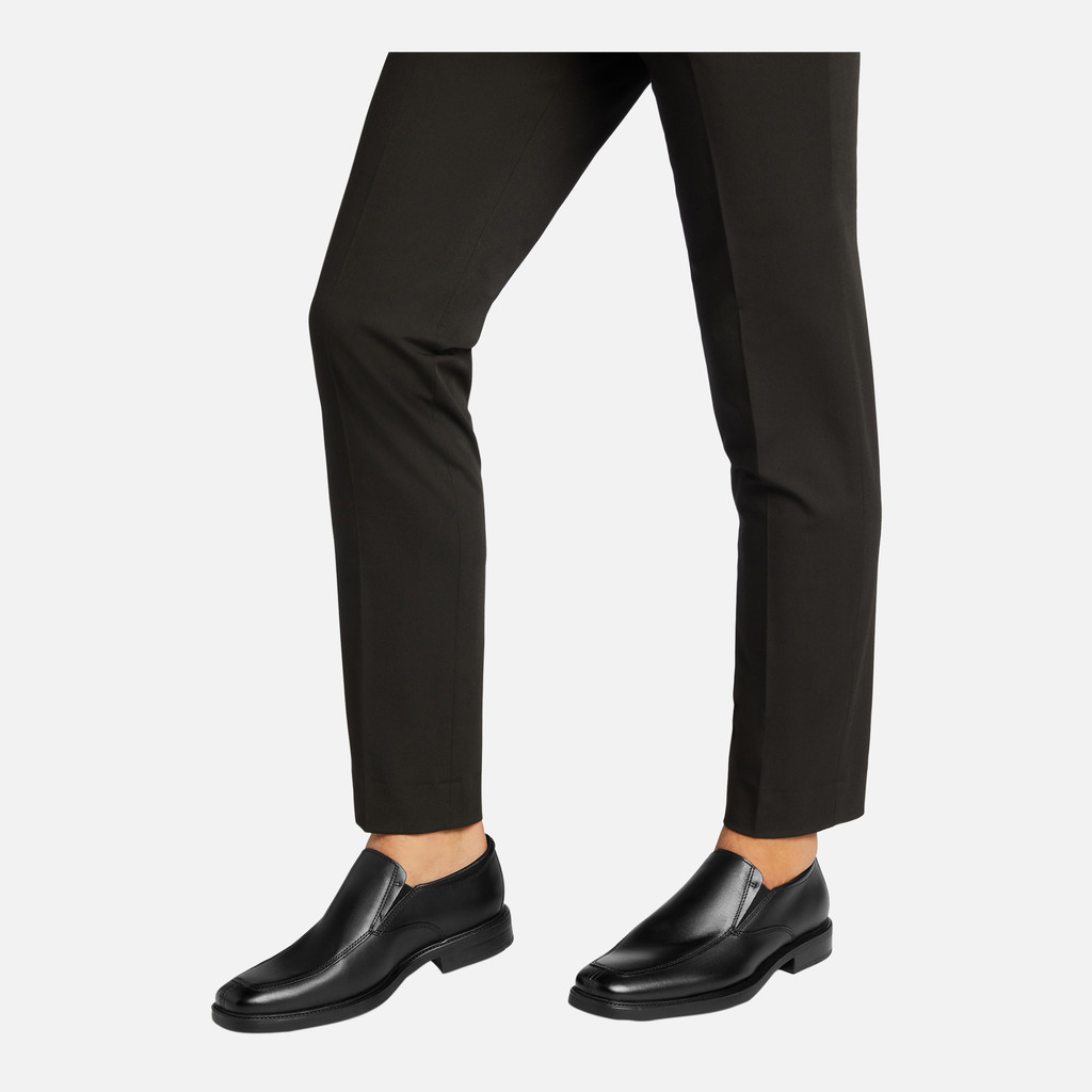 Geox brandolf hombre U024VC00043C9999 Mocasines de cuero Precios de Black Friday