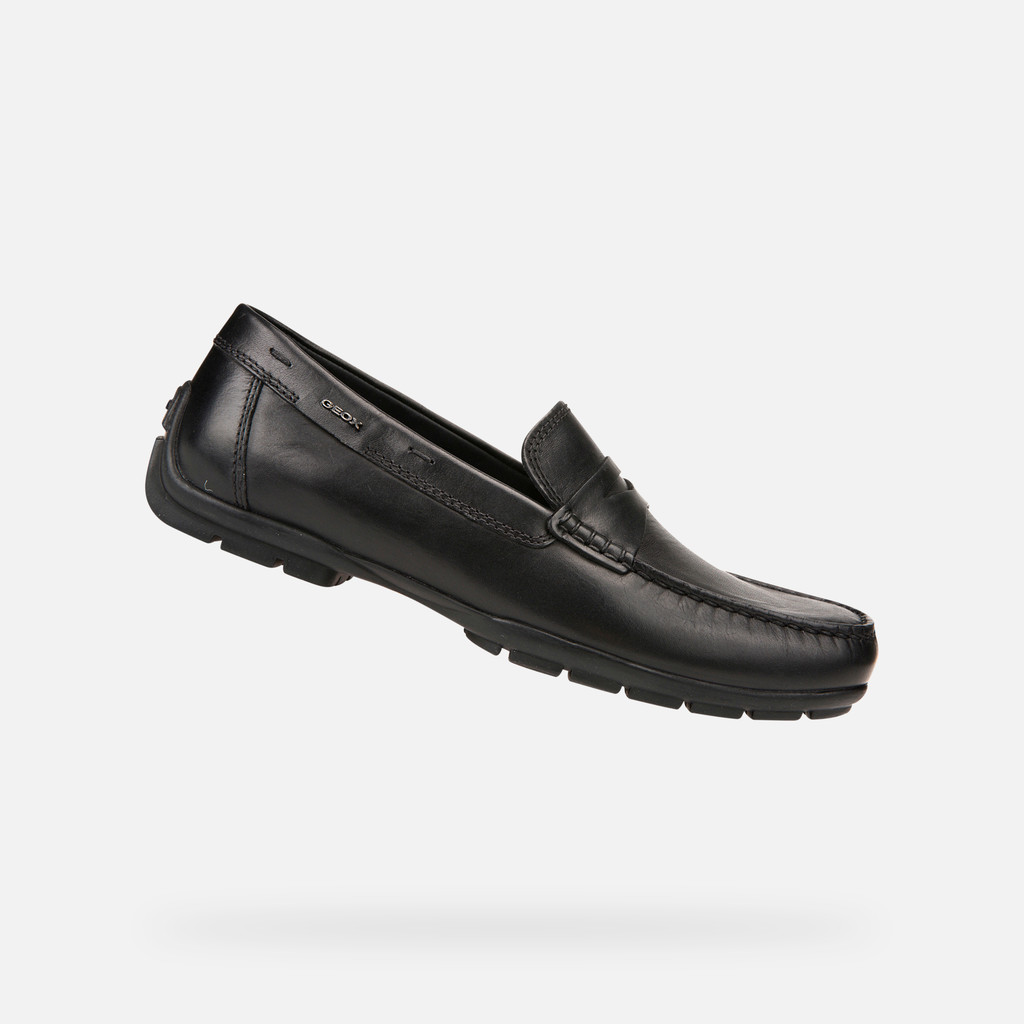 Geox moner w 2fit hombre U44Q6D00043C9999 Mocasines de cuero