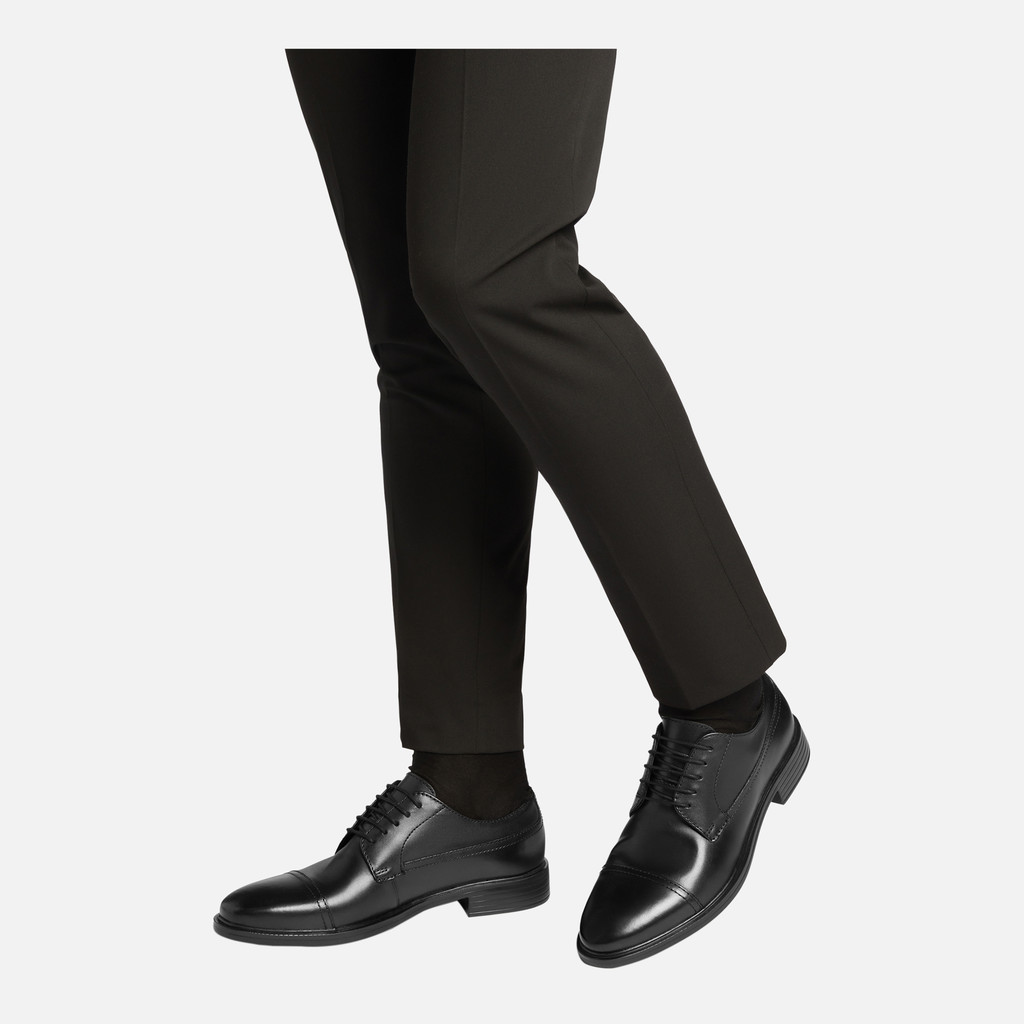 Geox gladwin hombre U024WB00043C9999 Zapatos de piel Última moda