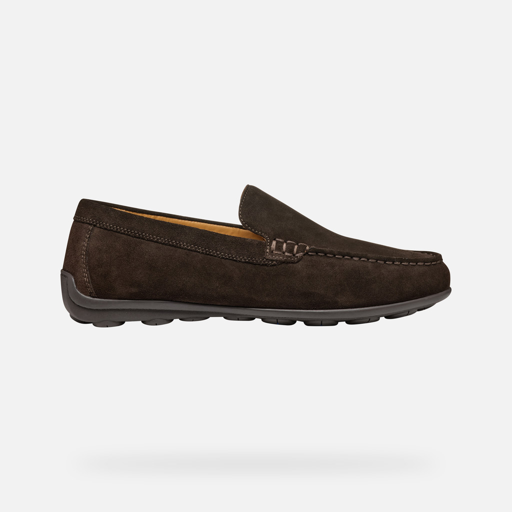Geox spherica ec16 hombre U55HYA00022C6006 Mocasines de ante Descuento por venta flash