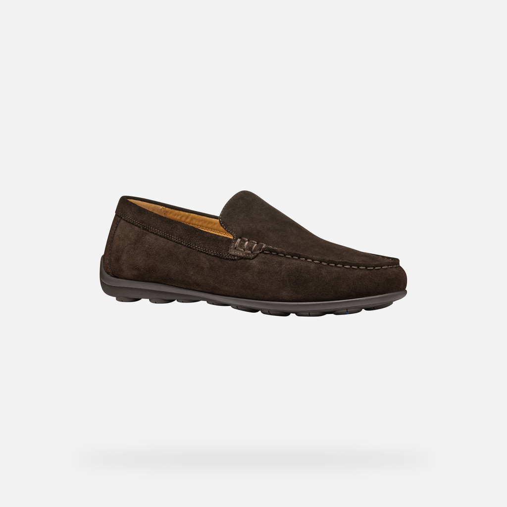 Geox spherica ec16 hombre U55HYA00022C6006 Mocasines de ante Descuento por venta flash