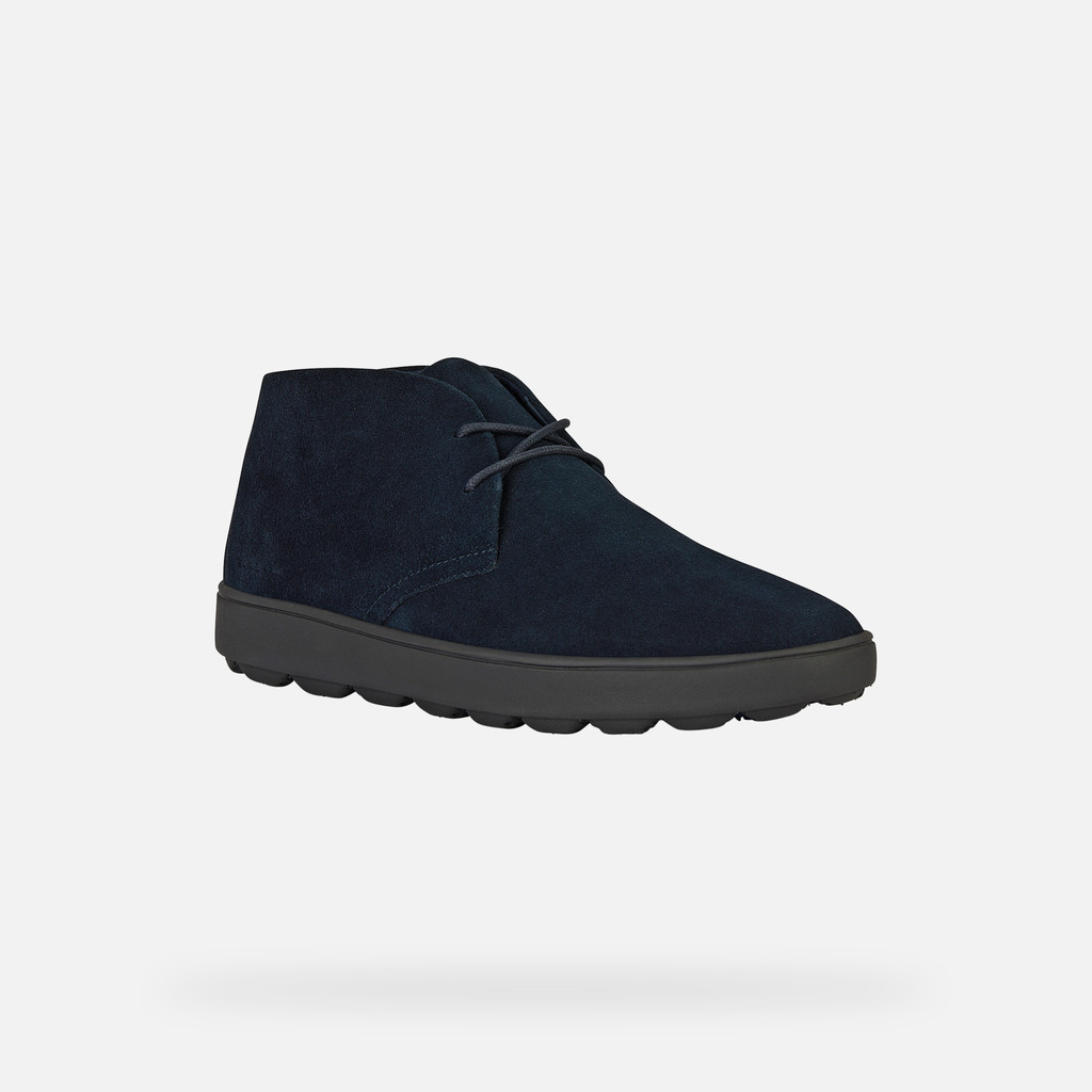 Geox spherica ecub-1 hombre U45GPB00022C4002 Zapatos de ante Rebajas de fin de temporada