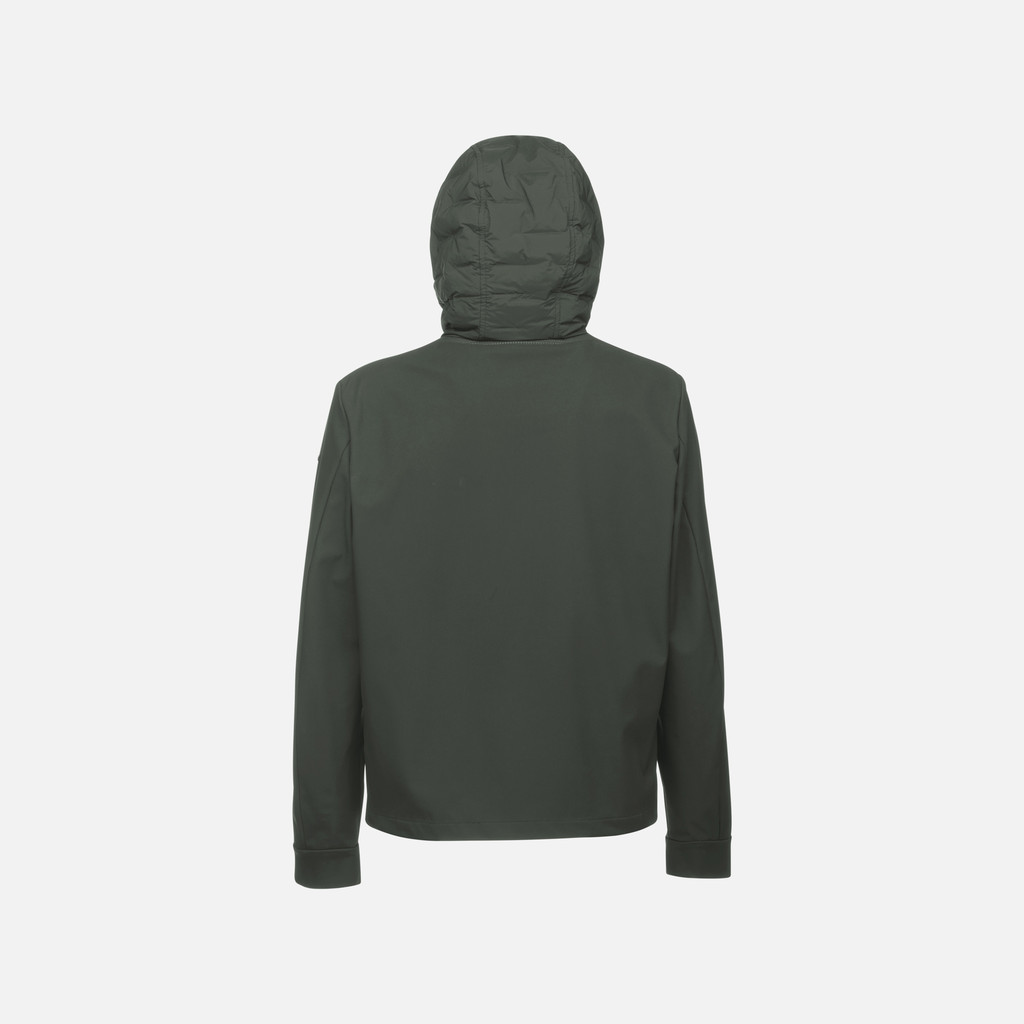 Geox sapienza hombre M5528BTC200F1820 Parka corta Venta caliente