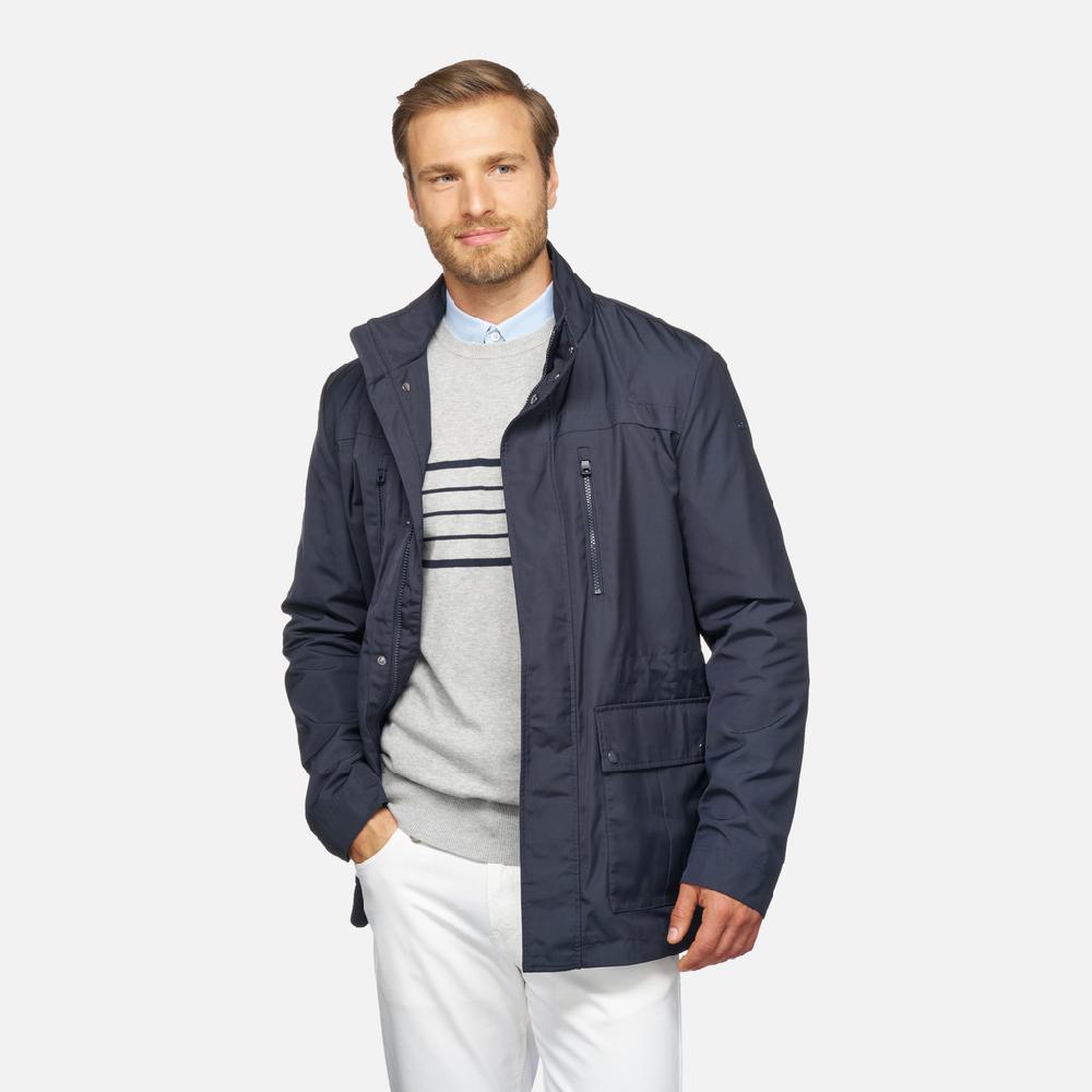 Geox renny hombre M5520XT3190F1624 Parka larga Ventas relámpago