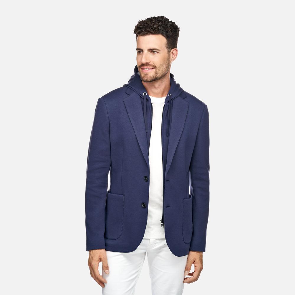 Geox sweater hombre M5575BT3258F1624 Sudadera con capucha Envío gratis
