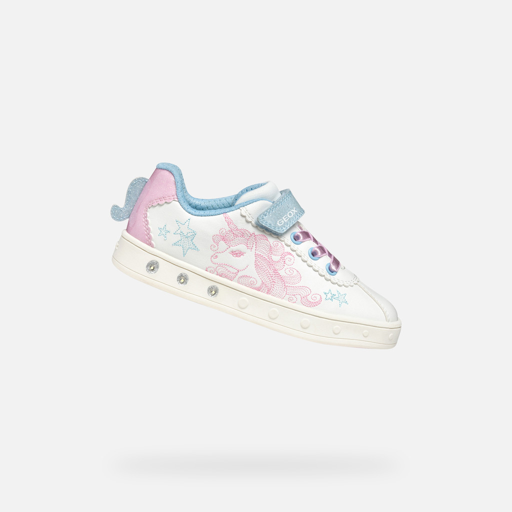 Geox skylin niña J558WA0BCKCC0406 Zapatos con luces