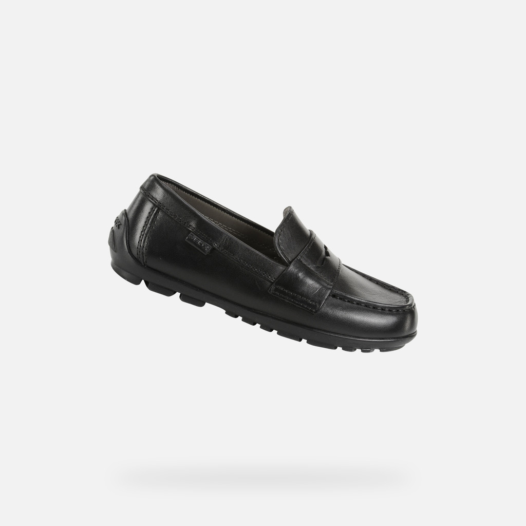 Geox new fast niño J746CA00043C9999 Mocasines de cuero
