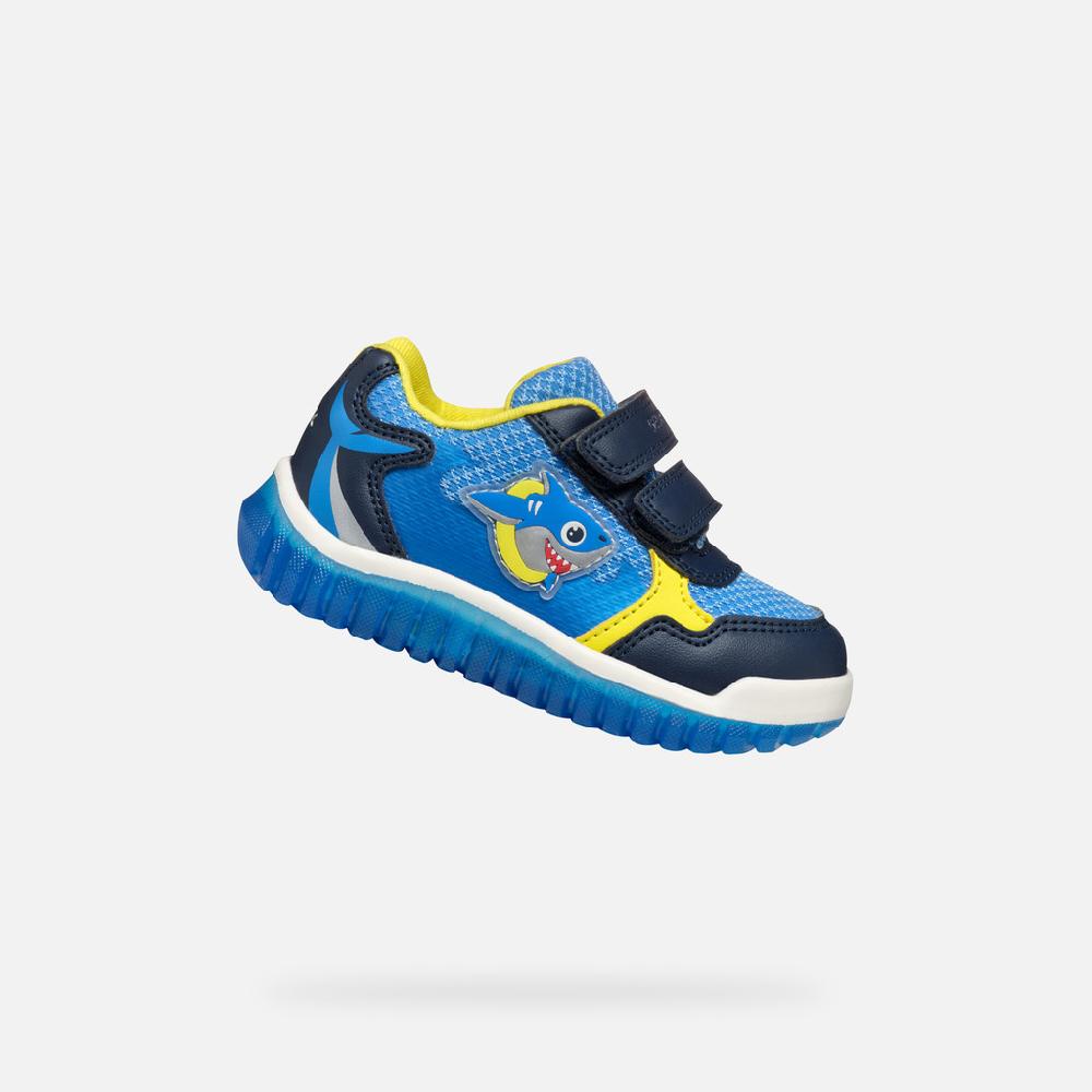Geox lightyloo niño pequeño B555ZA0BC14CF44D Zapatos con luces