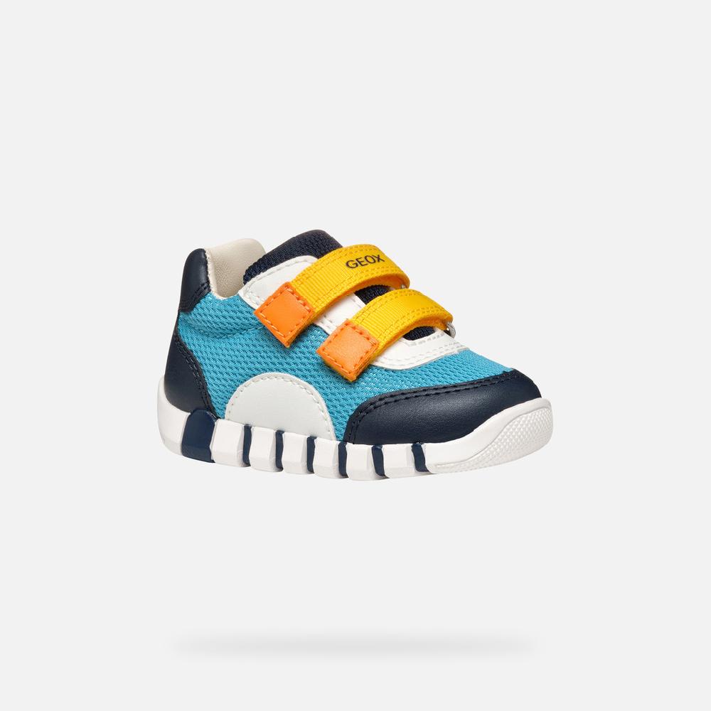 Geox iupidoo bébé B3555C01454C4088 Zapatillas con correa Última moda