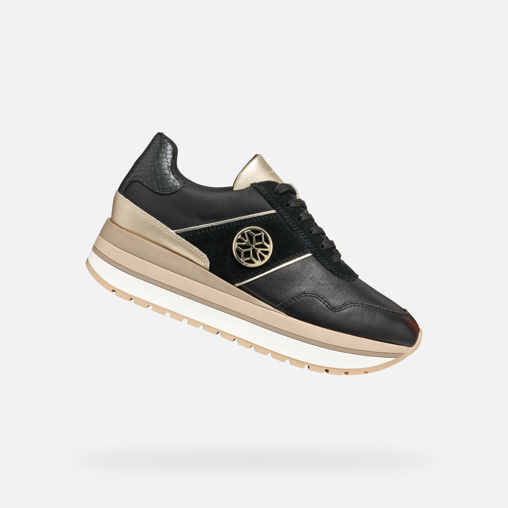 Geox new kency mujer D55MZA08522C9999 Zapatillas de cuña