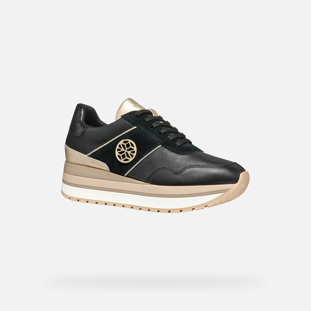 Geox new kency mujer D55MZA08522C9999 Zapatillas de cuña Rebajas baratas