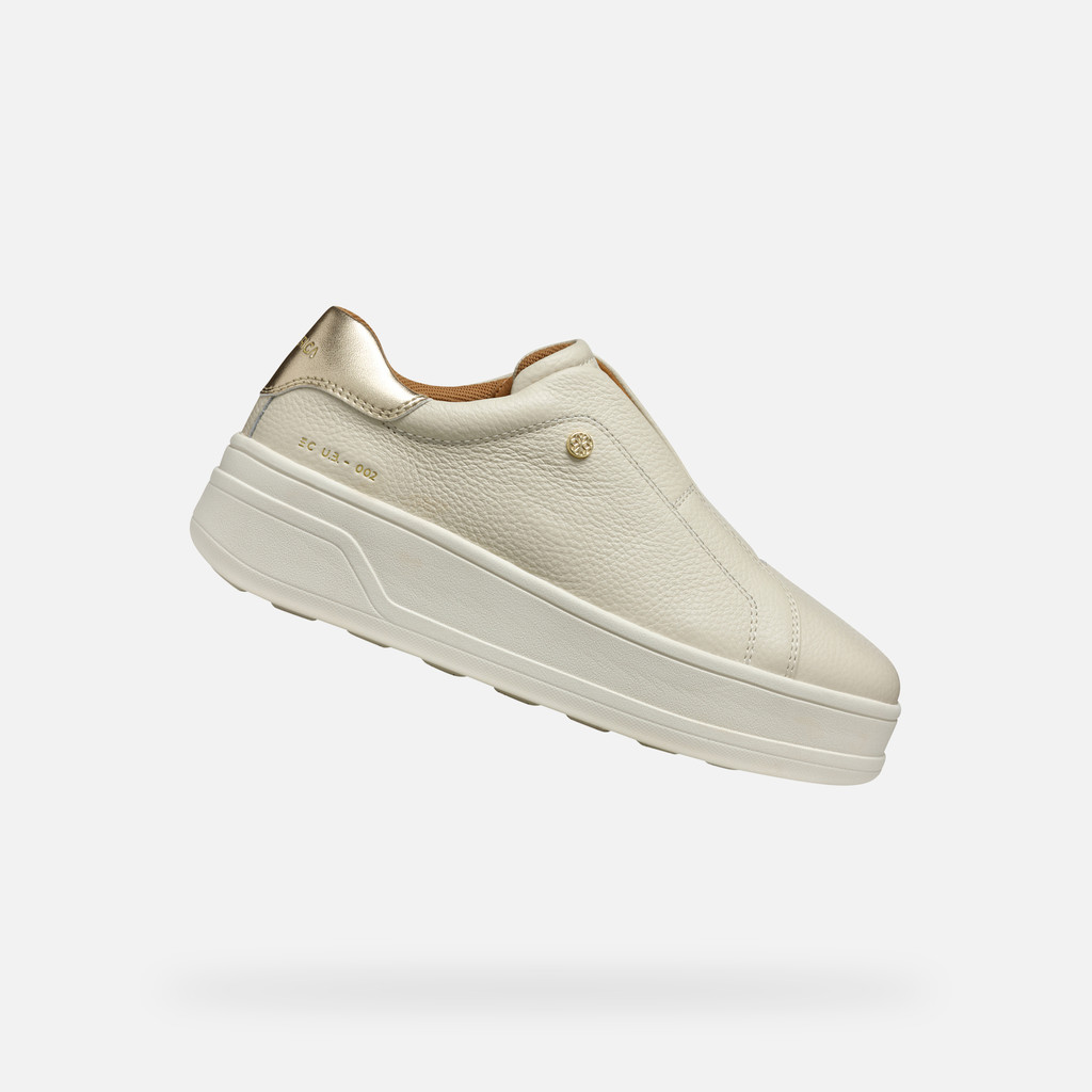 Geox spherica ecub-2 mujer D55WVA046BNC1S2L Zapatillas con plataforma