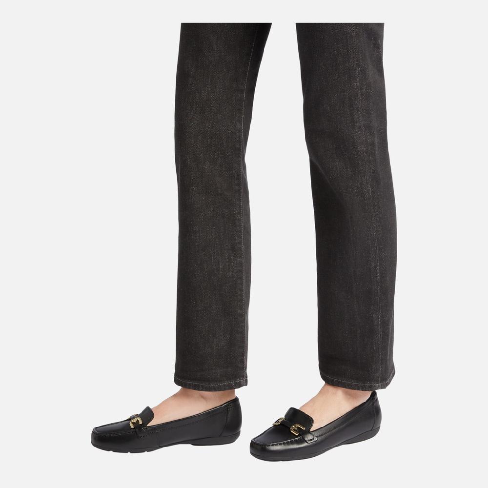Geox annytah moc mujer D84BMA00043C9997 Mocasines de cuero Ventas relámpago