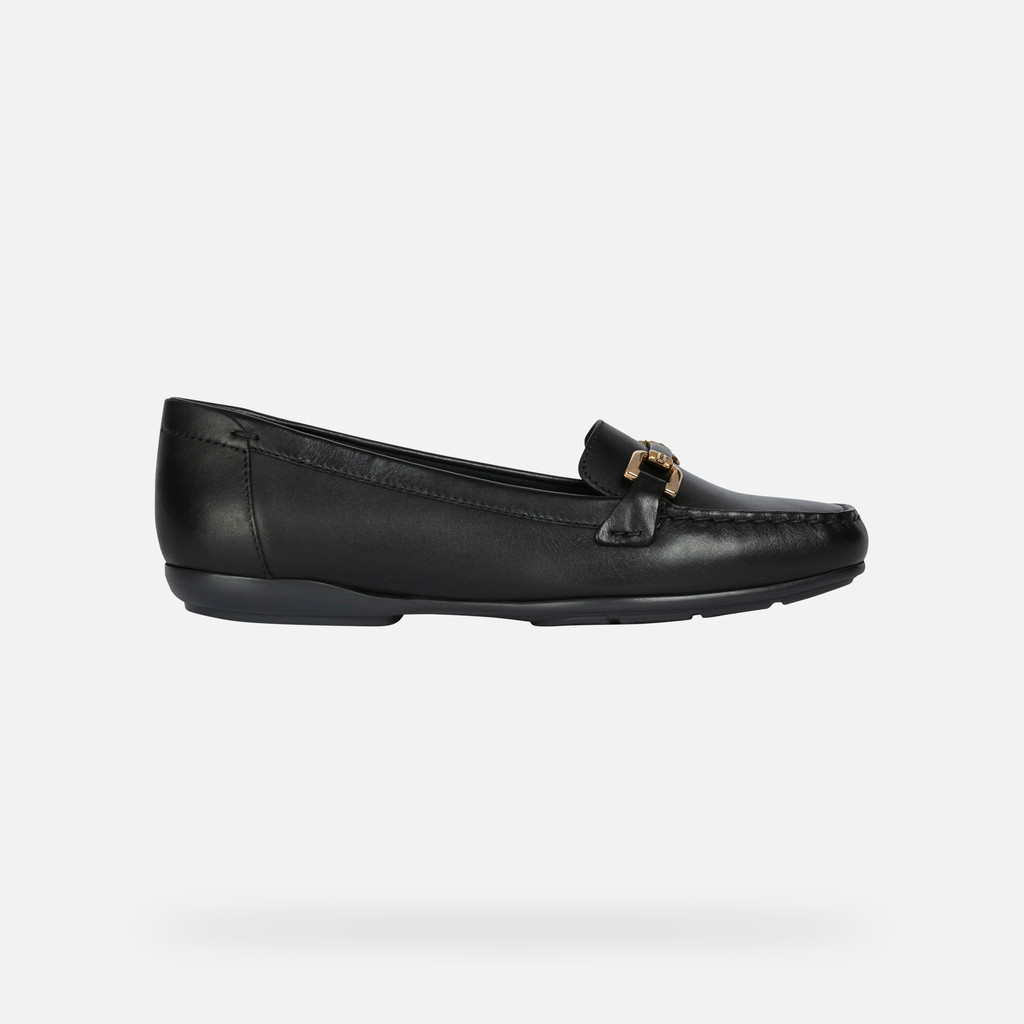 Geox annytah moc mujer D84BMA00043C9997 Mocasines de cuero Ventas relámpago