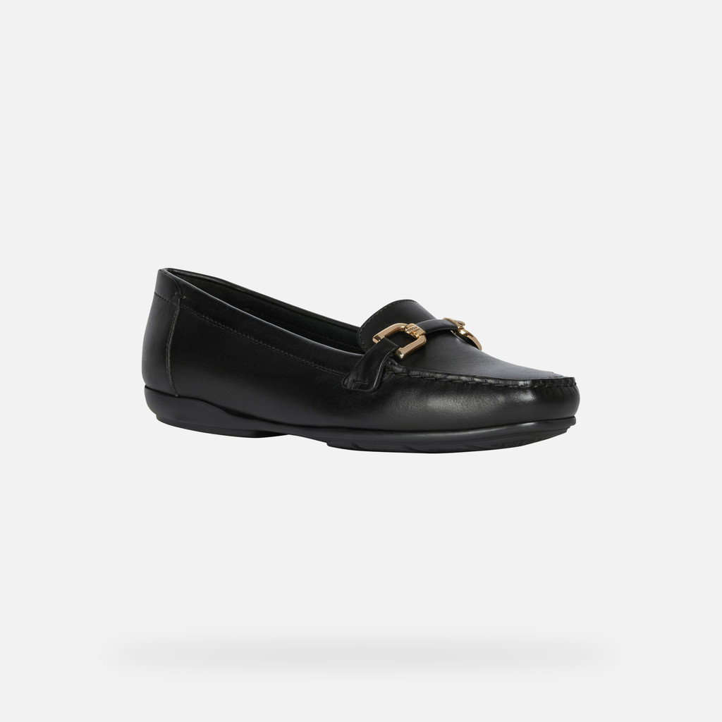 Geox annytah moc mujer D84BMA00043C9997 Mocasines de cuero Ventas relámpago