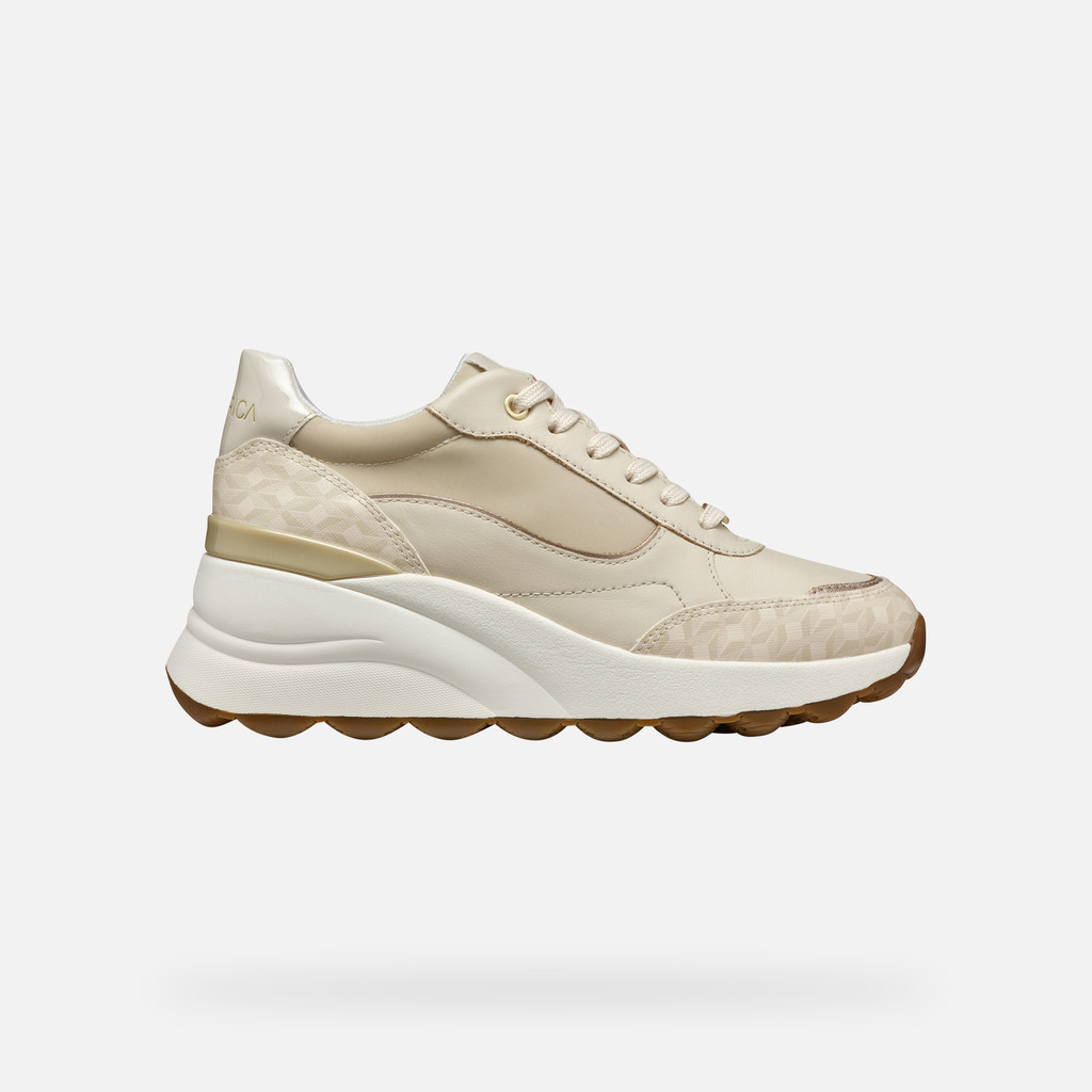 Geox spherica ec13 mujer D45WAA08504C1122 Zapatillas de cuña Mejor oferta