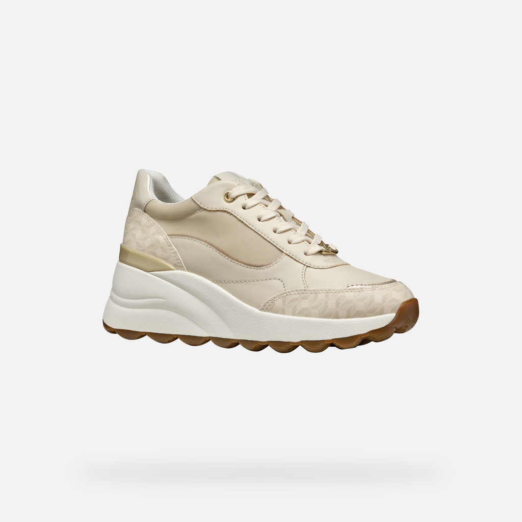 Geox spherica ec13 mujer D45WAA08504C1122 Zapatillas de cuña Mejor oferta