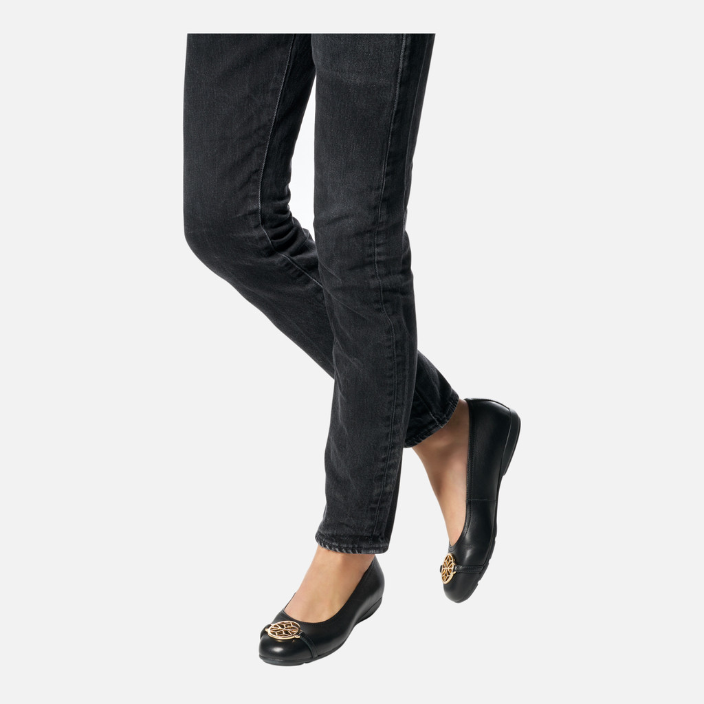Geox annytah mujer D557NB00085C9999 Bailarinas de piel Envío gratis