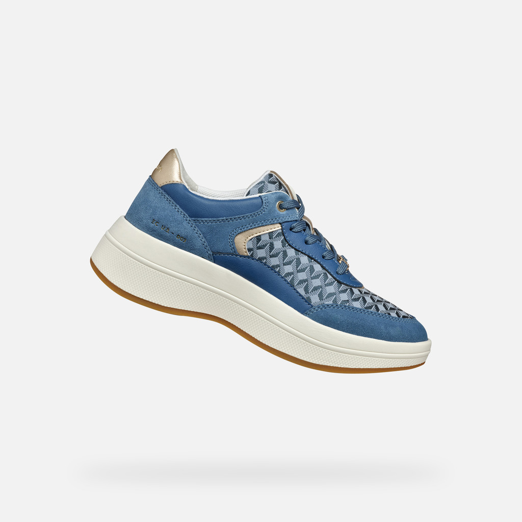Geox spherica ecub-3 mujer D46WTD0CK22C4005 Zapatillas con plataforma
