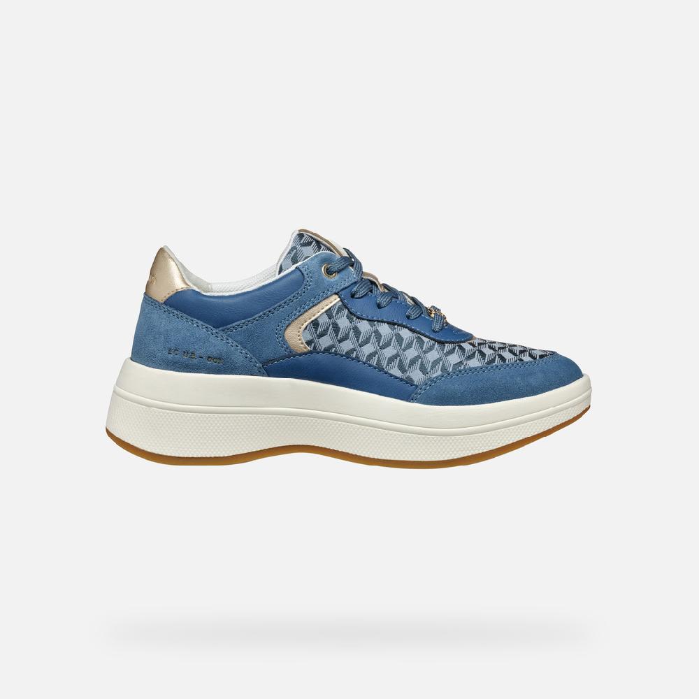 Geox spherica ecub-3 mujer D46WTD0CK22C4005 Zapatillas con plataforma Oferta especial