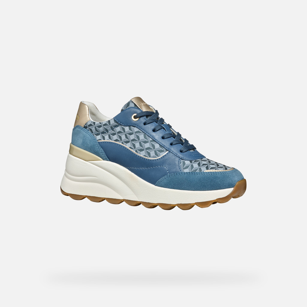 Geox spherica ec13 mujer D45WAA085DSC4005 Zapatillas de cuña COMPRAR AHORA