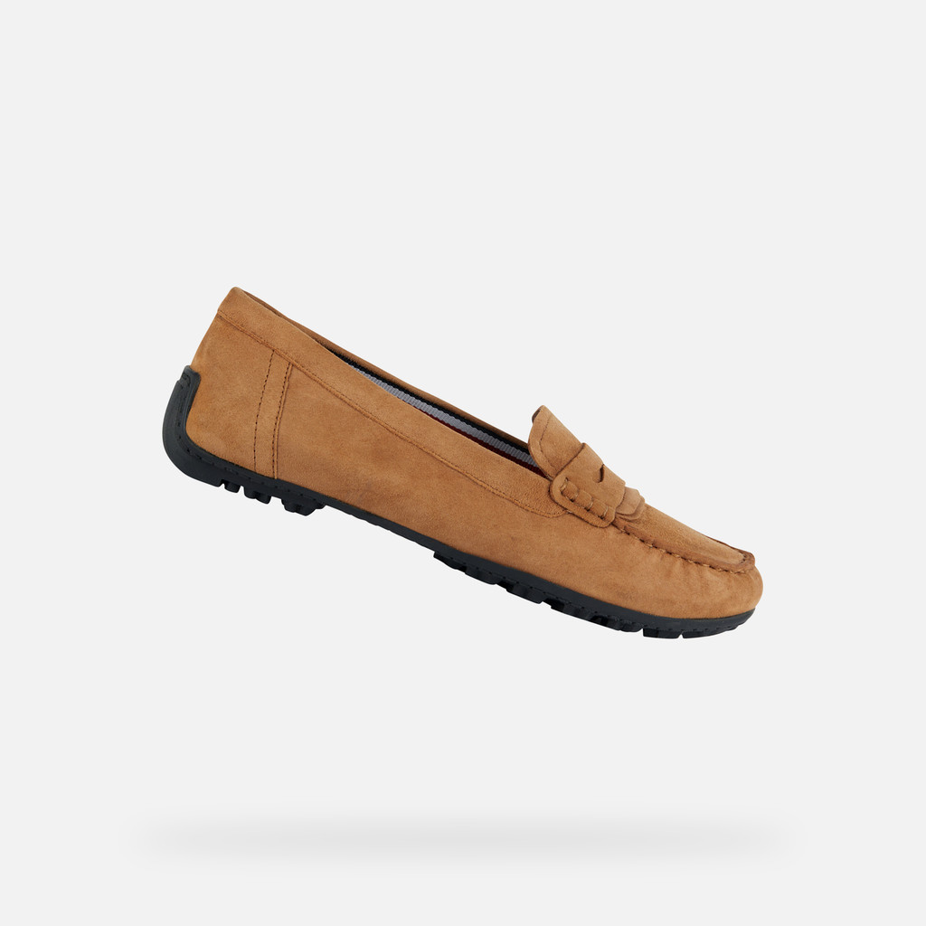 Geox kosmopolis + grip mujer D35RCA00021C5006 Mocasines de ante