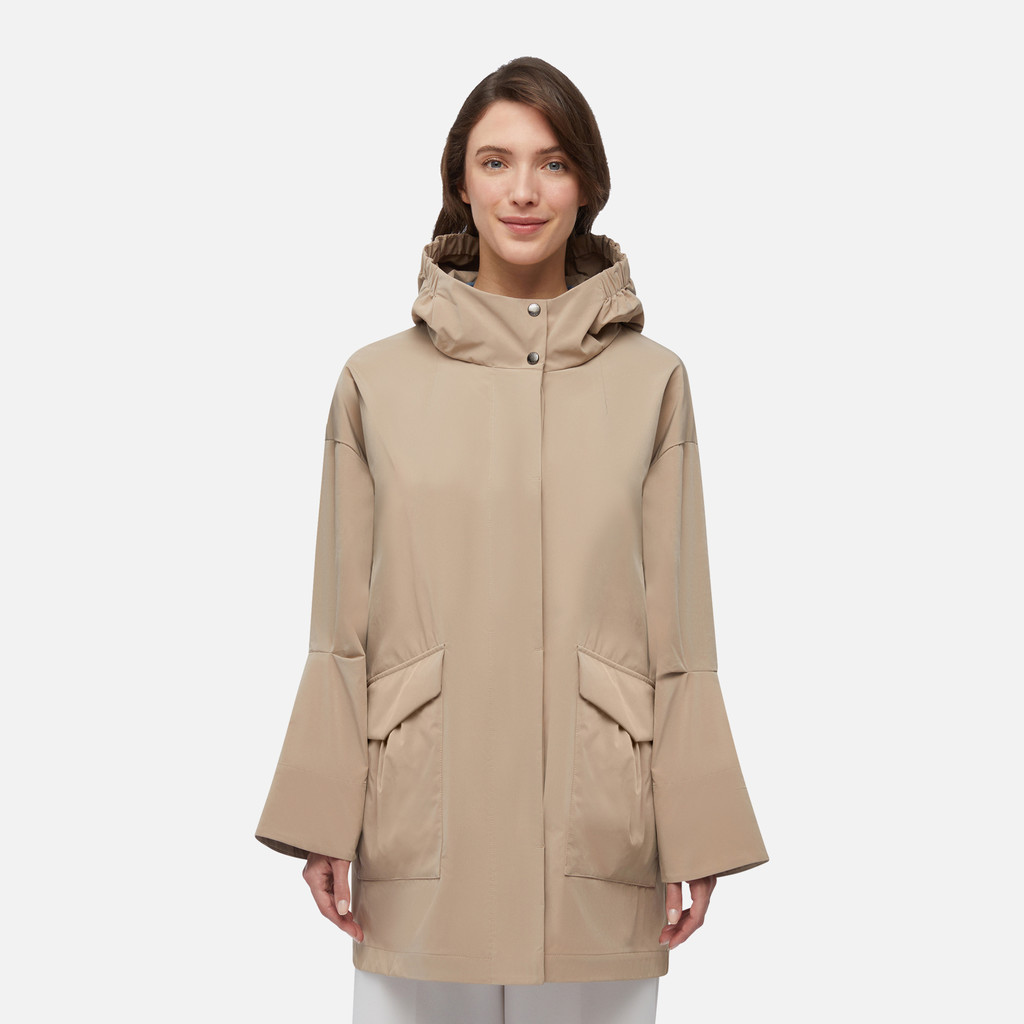 Geox roose mujer W4522DT3070F5245 Parka larga Grandes descuentos