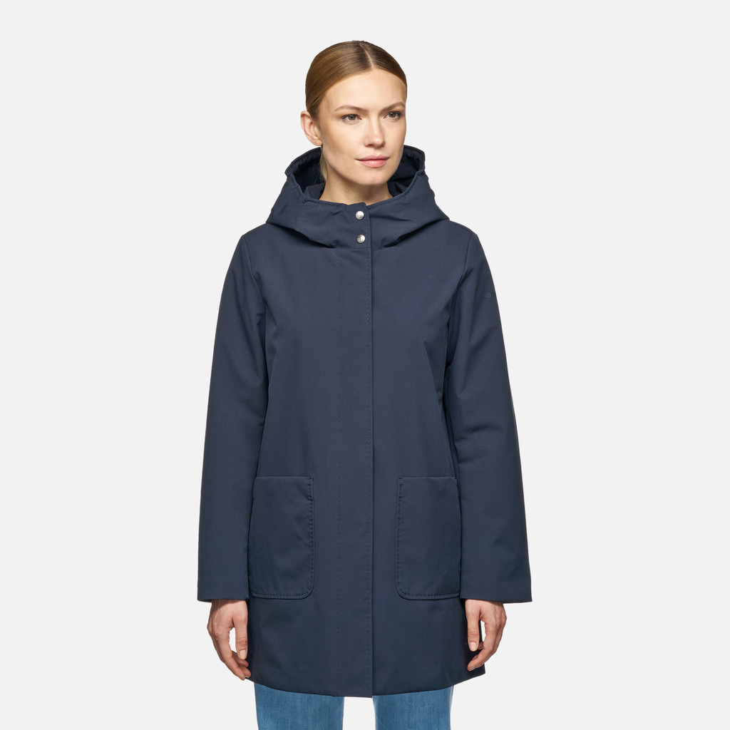 Geox floretia mujer W5520ZT3046F1624 Parka larga Tienda de fábrica