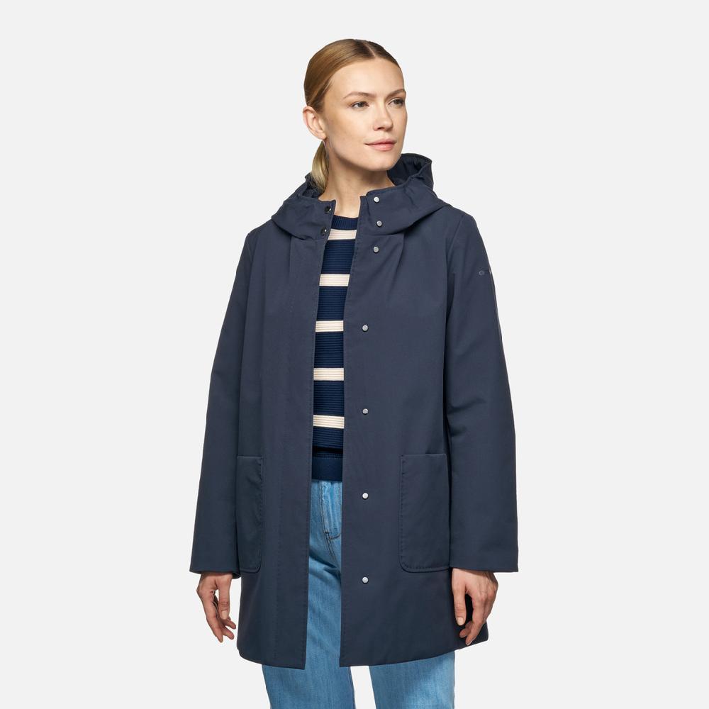 Geox floretia mujer W5520ZT3046F1624 Parka larga Tienda de fábrica