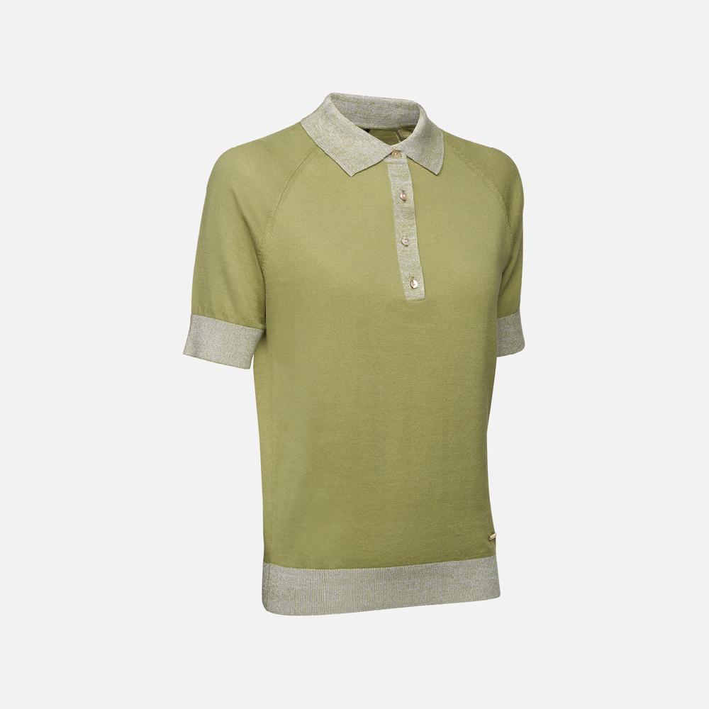Geox knit mujer W5570AT3239F3275 Polo Precios de Black Friday